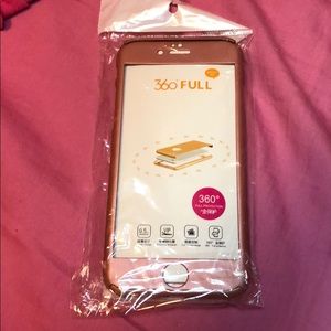 iPhone 6 360 rose gold case